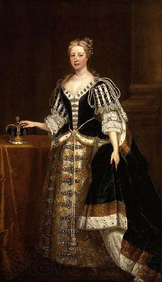 unknow artist Portrait of Caroline Wilhelmina of Brandenburg-Ansbach